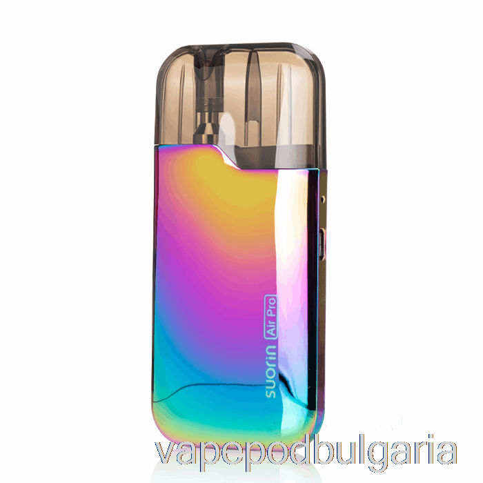 Vape 10000 Дръпки Suorin Air Pro 18w Pod System Rainbow
